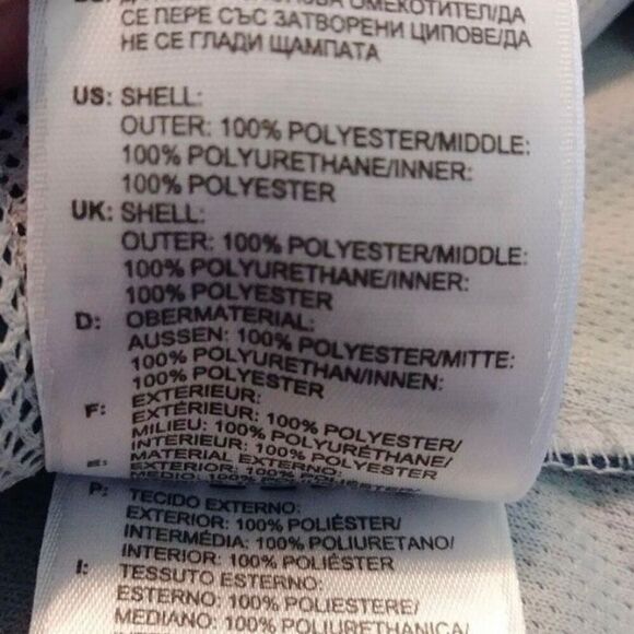 Adidas Men’s Teal Blue Climaproof Outdoor Weather Resistant Zip Up Jacket Size S - Picture 8 of 8